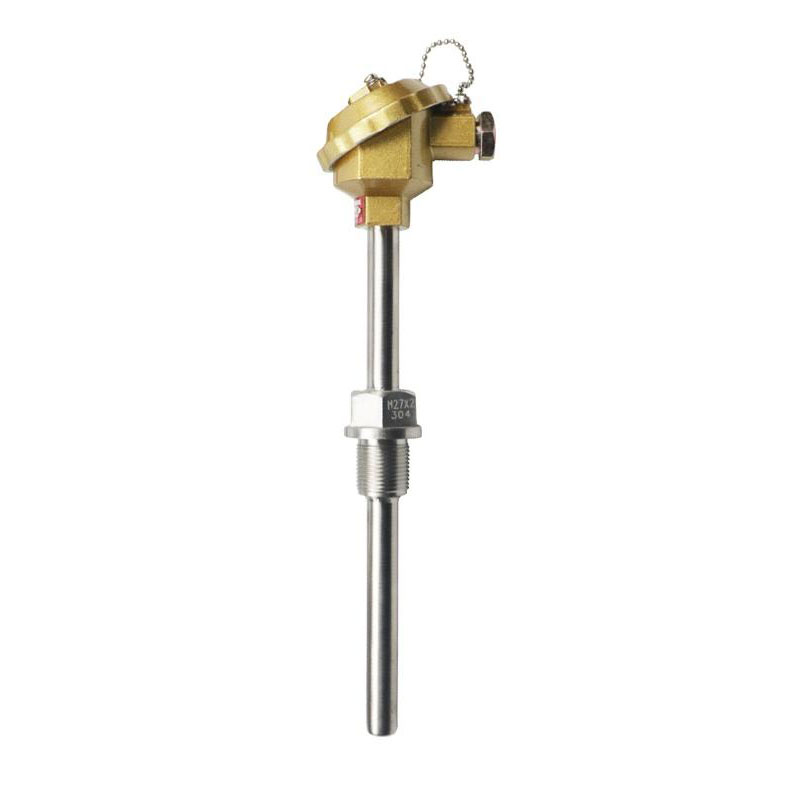 Isolert, vanntett, slitesterkt termoelement i rustfritt stålmateriale 1800°C K-type termoelement PT100 RTD-type sondetermoelement