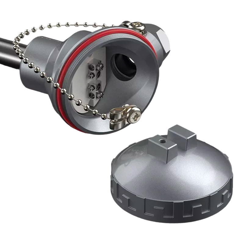 Høytemperatur industriell ovnssensor Rustfri stålsonde 1200°C K-type termoelementsensor