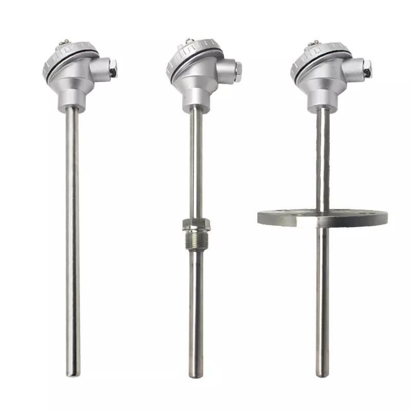 Høytemperatur industriell ovnssensor Rustfri stålsonde 1200°C K-type termoelementsensor