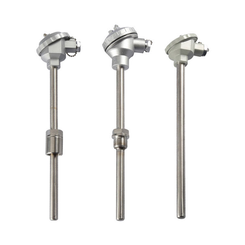 Isolert, vanntett, slitesterkt termoelement i rustfritt stålmateriale 1800°C K-type termoelement PT100 RTD-type sondetermoelement