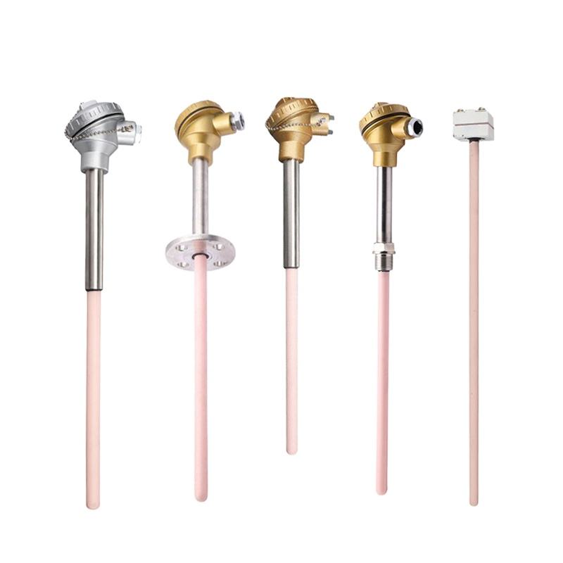 0,2–0,4 mm tråddiameter Type S/B/R platina-rhodium termoelement ovn høytemperatur sensorsonde for smeltede metaller