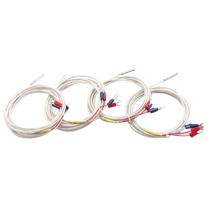 Industriell PT100 RTD temperatursensor 3-leder platina termistor 50 mm termoelement sonde