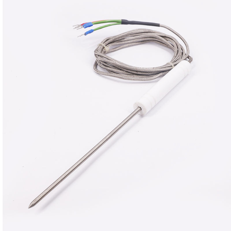 PT1000 PT100 NTC sondetemperatursensor i matvarekvalitet i rustfritt stål sondetermoelement for kjøttgrill og ovner