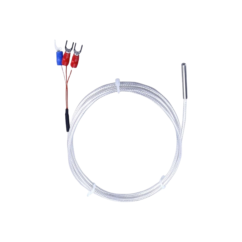 Industriell PT100 RTD temperatursensor 3-leder platina termistor 50 mm termoelement sonde