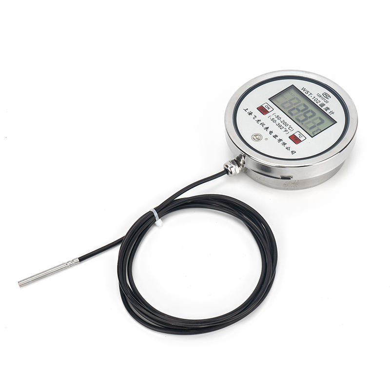 Tilpasset bimetallisk digitalt termometer for industriell temperaturmåling Vanntett bimetallisk termometer Tilpasset bimetallisk digitalt termometer for industriell temperaturmåling Vanntett bimetallisk termometer