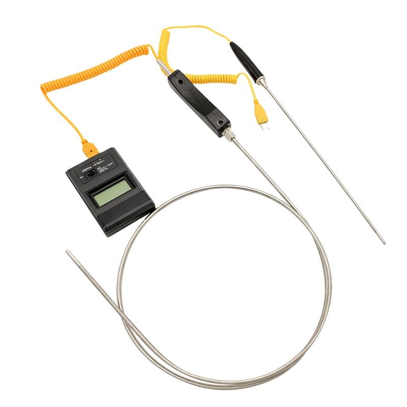 Sertifisert håndholdt termoelement PT100K Type temperatursensor Fleksibel termoelement målesonde