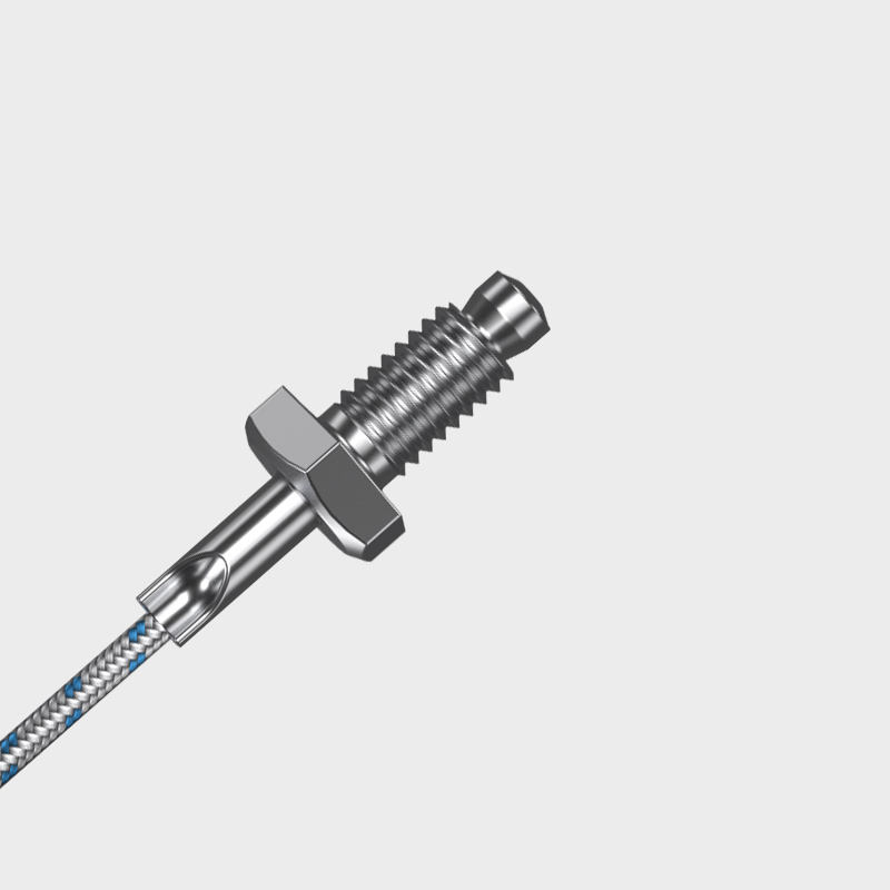 Industriell kompakt temperatursensor med skruemontering i rustfritt stål PT100K-sonde (M6/M8) termoelement