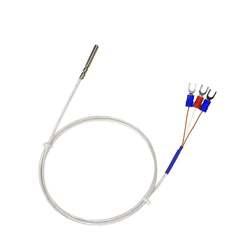 WZP-035 PT100 sonde 5 × 35 mm kabel 1–20 m platinamotstandstermometer RTD Korrosjonsbestandig vanntett anti-korrosjon temperatursensor