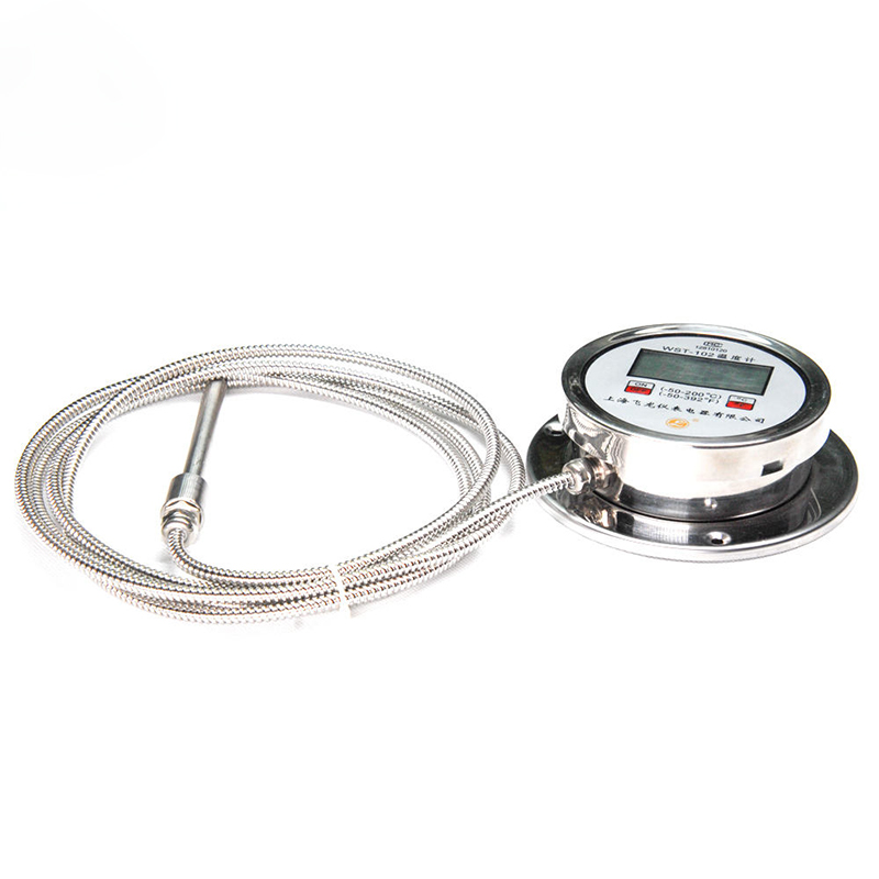 Høypresisjon digitalt skjermtermometer Radial K-Type Pt100 termometer i rustfritt stål fleksibel slange digitalt termometer Høypresisjon digitalt skjermtermometer Radial K-Type Pt100 termometer i rustfritt stål fleksibel slange digitalt termometer