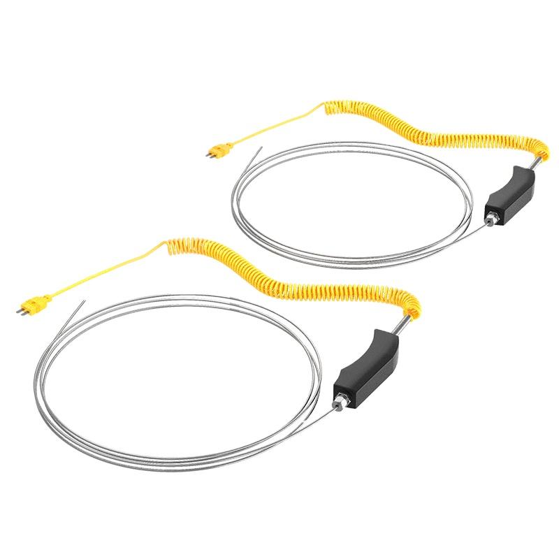 Sertifisert håndholdt termoelement PT100K Type temperatursensor Fleksibel termoelement målesonde