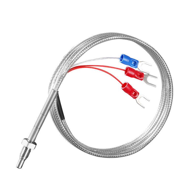 Industriell kompakt temperatursensor med skruemontering i rustfritt stål PT100K-sonde (M6/M8) termoelement