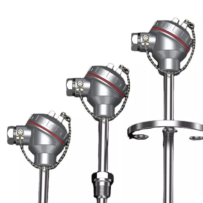 Høytemperatur industriell ovnssensor Rustfri stålsonde 1200°C K-type termoelementsensor